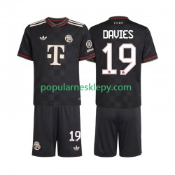 Koszulka Krótka dla Dzieci Bayern Monachium Trzeci strój Alphonso Davies 19 2025-2026
