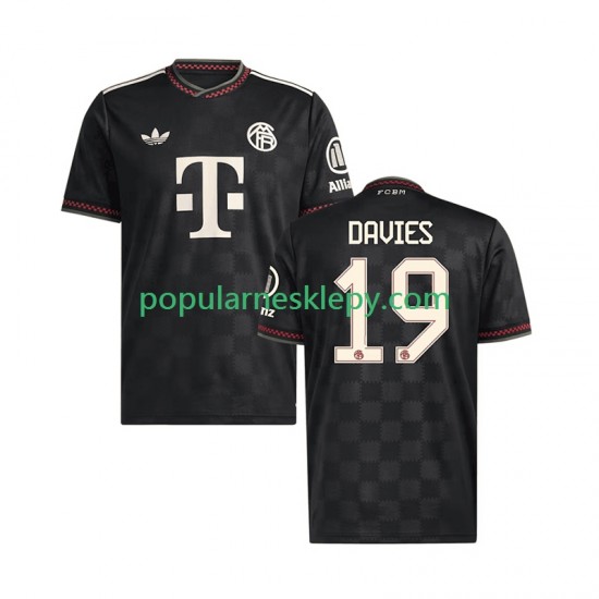 Koszulka Krótka Męska Bayern Monachium Trzeci strój Alphonso Davies 19 2025-2026