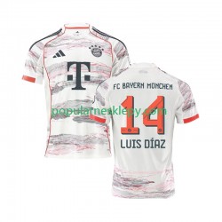 Koszulka Krótka Męska Bayern Monachium Drugi strój Luis Diaz 14 2025-2026
