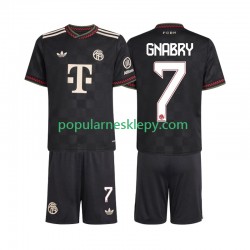 Koszulka Krótka dla Dzieci Bayern Monachium Trzeci strój Serge Gnabry 7 2025-2026