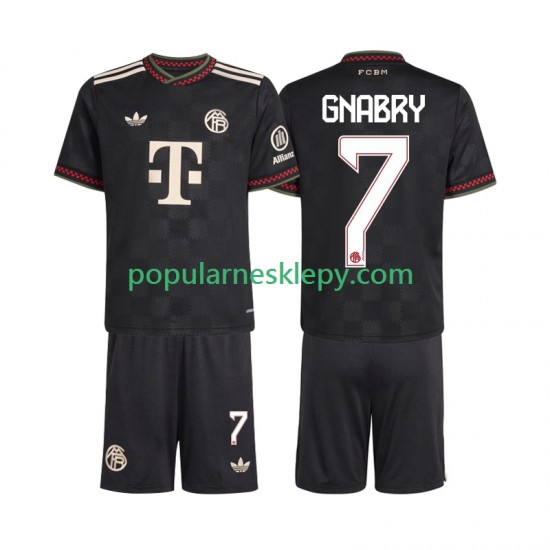 Koszulka Krótka dla Dzieci Bayern Monachium Trzeci strój Serge Gnabry 7 2025-2026 Koszulka Krótka dla Dzieci Bayern Monachium Trzeci strój Serge Gnabry 7 2025-2026