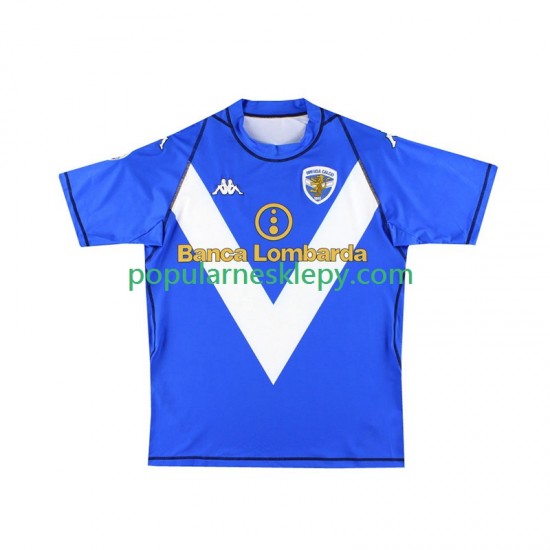 Koszulka Krótka Męska Pierwszy strój Brescia Calcio Retro 2003 2004