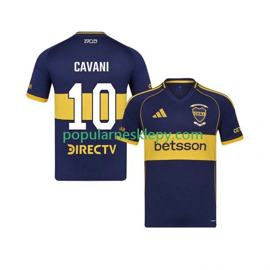 Koszulka Krótka Męska CA Boca Juniors Pierwszy strój Edinson Cavani 10 2025-2026