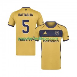 Koszulka Krótka Męska CA Boca Juniors Drugi strój Rodrigo Battaglia 5 2025-2026