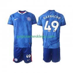 Koszulka Krótka dla Dzieci Chelsea Pierwszy strój Alejandro Garnacho 49 2025-2026