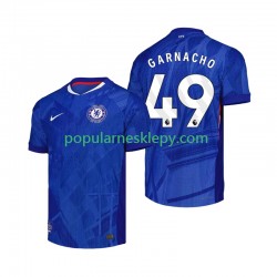 Koszulka Krótka Męska Chelsea Pierwszy strój Alejandro Garnacho 49 2025-2026