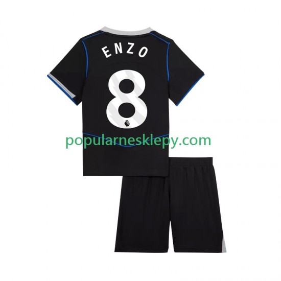Koszulka Krótka dla Dzieci Chelsea Trzeci strój Enzo Fernandez 8 2025-2026