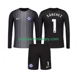 Koszulka Długi dla Dzieci Bramkarz Chelsea Pierwszy strój Robert Sanchez 1 2025-2026