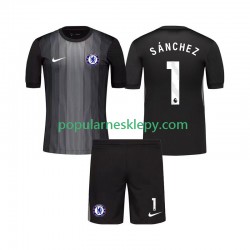Koszulka Krótka dla Dzieci Bramkarz Chelsea Pierwszy strój Robert Sanchez 1 2025-2026