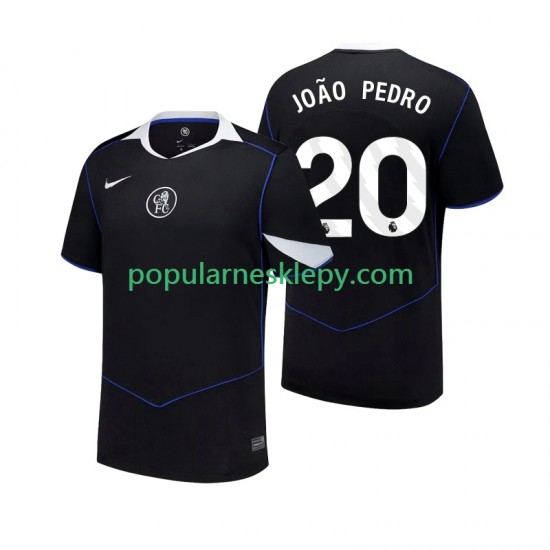 Koszulka Krótka Męska Chelsea Trzeci strój Joao Pedro 20 2025-2026
