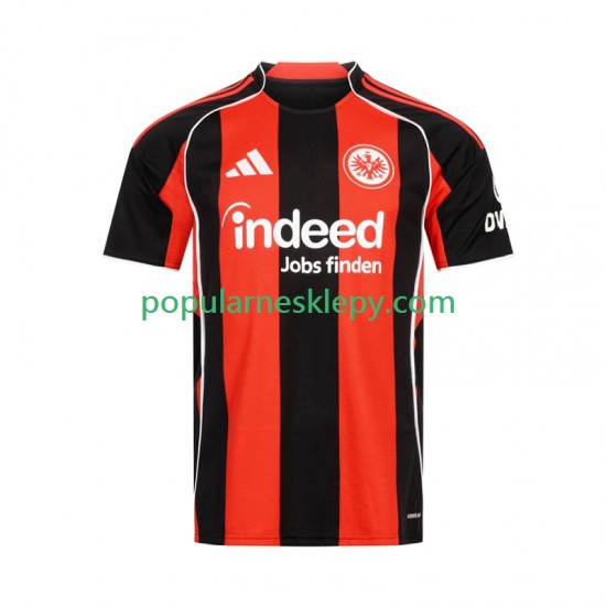 Koszulka Krótka Męska Eintracht Frankfurt Pierwszy strój 2024-2025