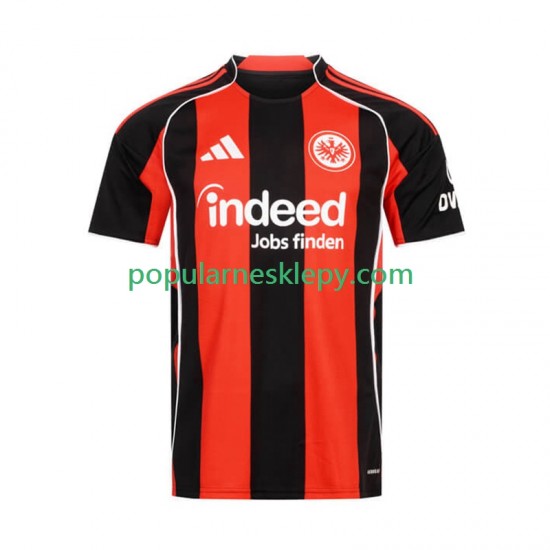 Koszulka Krótka Męska Eintracht Frankfurt Pierwszy strój 2025-2026