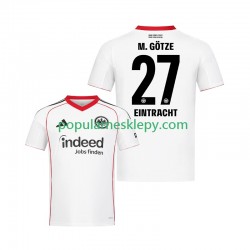 Koszulka Krótka Męska Eintracht Frankfurt Drugi strój Mario Gotze 27 2025-2026