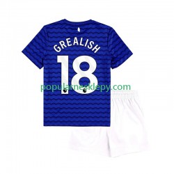 Koszulka Krótka dla Dzieci Everton Pierwszy strój Jack Grealish 18 2025-2026
