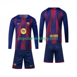 Koszulka Długi dla Dzieci FC Barcelona Pierwszy strój 2025-2026