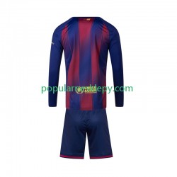 Koszulka Długi dla Dzieci FC Barcelona Pierwszy strój 2025-2026