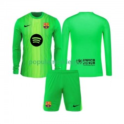 Koszulka Długi dla Dzieci Bramkarz FC Barcelona Pierwszy strój 2025-2026