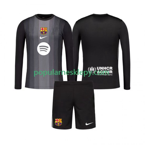 Koszulka Długi dla Dzieci Bramkarz FC Barcelona Trzeci strój 2025-2026