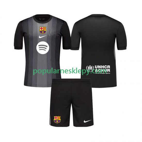 Koszulka Krótka dla Dzieci Bramkarz FC Barcelona Trzeci strój 2025-2026