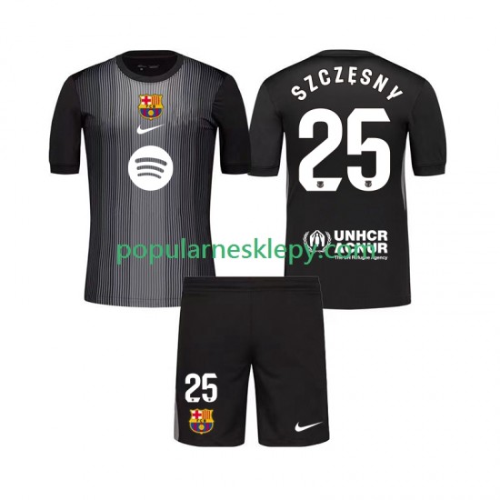 Koszulka Krótka dla Dzieci Bramkarz FC Barcelona Trzeci strój Szczesny 25 2025-2026 Koszulka Krótka dla Dzieci Bramkarz FC Barcelona Trzeci strój Szczesny 25 2025-2026
