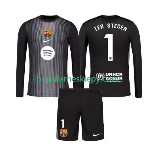 Koszulka Długi dla Dzieci Bramkarz FC Barcelona Trzeci strój Ter Stegen 1 2025-2026 Koszulka Długi dla Dzieci Bramkarz FC Barcelona Trzeci strój Ter Stegen 1 2025-2026