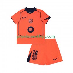 Koszulka Krótka dla Dzieci FC Barcelona Trzeci strój Marcus Rashford 14 UCL 2025-2026