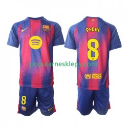 Koszulka Krótka dla Dzieci FC Barcelona Pierwszy strój Pedri 8 2025-2026
