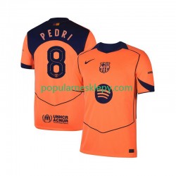 Koszulka Krótka Męska FC Barcelona Trzeci strój Pedri 8 UCL 2025-2026