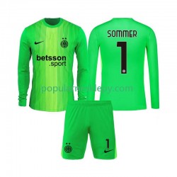 Koszulka Długi dla Dzieci Bramkarz Inter Mediolan Trzeci strój Yann Sommer 1 2025-2026