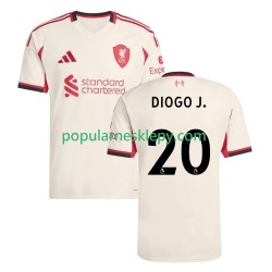 Koszulka Krótka Męska Liverpool Drugi strój Diogo Jota 20 2025-2026