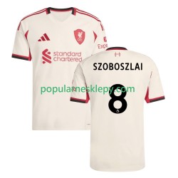 Koszulka Krótka Męska Liverpool Drugi strój Dominik Szoboszlai 8 2025-2026