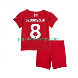 Koszulka Krótka dla Dzieci Liverpool Pierwszy strój Dominik Szoboszlai 8 2025-2026