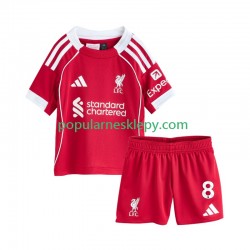 Koszulka Krótka dla Dzieci Liverpool Pierwszy strój Dominik Szoboszlai 8 2025-2026