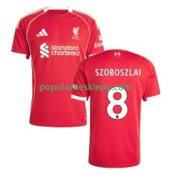 Koszulka Krótka Męska Liverpool Pierwszy strój Dominik Szoboszlai 8 2025-2026