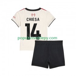 Koszulka Krótka dla Dzieci Liverpool Drugi strój Federico Chiesa 14 2025-2026