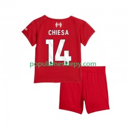 Koszulka Krótka dla Dzieci Liverpool Pierwszy strój Federico Chiesa 14 2025-2026