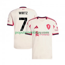 Koszulka Krótka Męska Liverpool Drugi strój Florian Wirtz 7 2025-2026