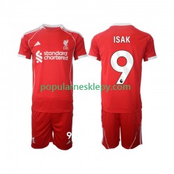 Koszulka Krótka dla Dzieci Liverpool Pierwszy strój ISAK 9 2025-2026