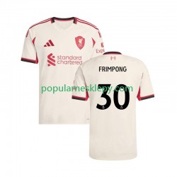 Koszulka Krótka Męska Liverpool Drugi strój Jeremie Frimpong 30 2025-2026