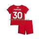 Koszulka Krótka dla Dzieci Liverpool Pierwszy strój Jeremie Frimpong 30 2025-2026 Koszulka Krótka dla Dzieci Liverpool Pierwszy strój Jeremie Frimpong 30 2025-2026