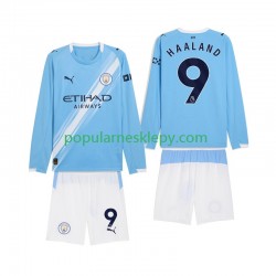 Koszulka Długi dla Dzieci Manchester City Pierwszy strój Erling Haaland 9 2025-2026