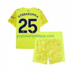 Koszulka Krótka dla Dzieci Bramkarz Manchester City Trzeci strój Gianluigi Donnarumma 25 2025-2026