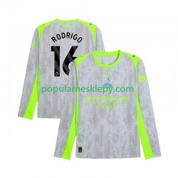 Koszulka Długi Męska Manchester City Trzeci strój Rodrigo Hernandez 16 2025-2026