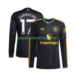 Koszulka Długi Męska Manchester United Trzeci strój Alejandro Garnacho 17 2025-2026