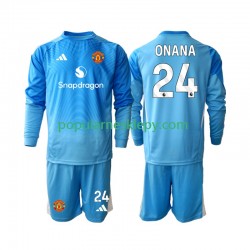 Koszulka Długi dla Dzieci Bramkarz Manchester United Pierwszy strój Andre Onana 24 2025-2026