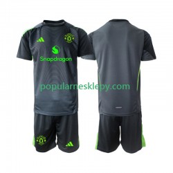 Koszulka Krótka dla Dzieci Bramkarz Manchester United Drugi strój 2025-2026