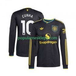 Koszulka Długi Męska Manchester United Trzeci strój Matheus Cunha 10 2025-2026