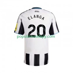 Koszulka Krótka Męska Newcastle United Pierwszy strój Elanga 20 2025-2026