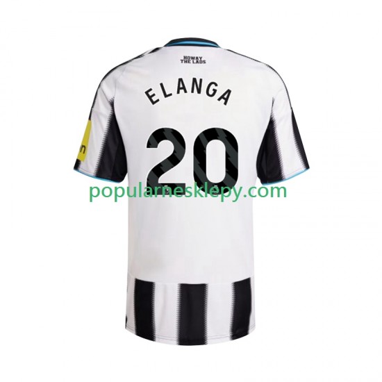 Koszulka Krótka Męska Newcastle United Pierwszy strój Elanga 20 2025-2026