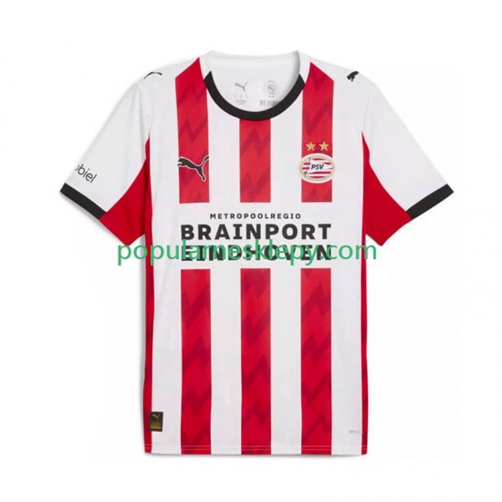 Koszulka Krótka Męska PSV Eindhoven Pierwszy strój 2025-2026